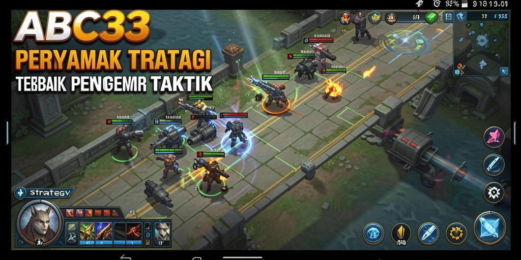 Antarmuka menawan dari game strategi ABC33 yang mendebarkan.