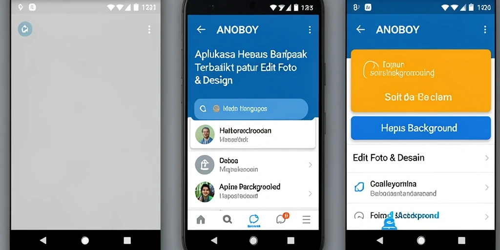 Antarmuka ANOBOY yang sederhana dan fungsional untuk menghapus background.