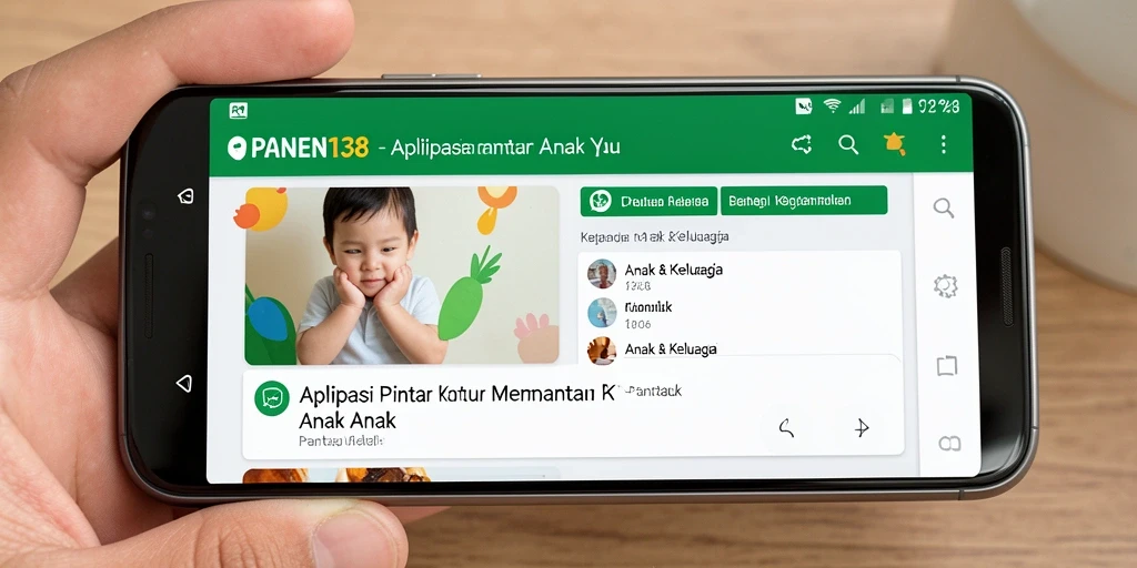 Tampilan antarmuka pengguna PANEN138 yang intuitif dan informatif.