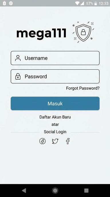 Masuk ke Akun mega111 untuk Pengguna Android